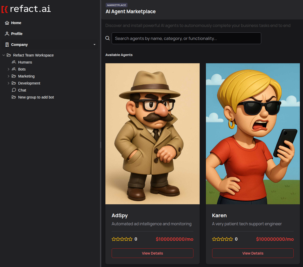 The AI Agent Marketplace