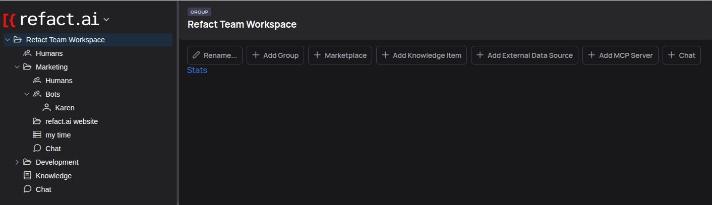 Contextual Header Bar