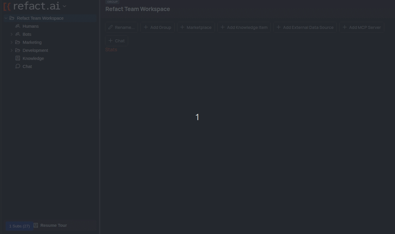 Sidebar Group Expansion